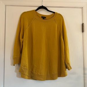 100% Merino Wool Mustard Pull-over Sweater
